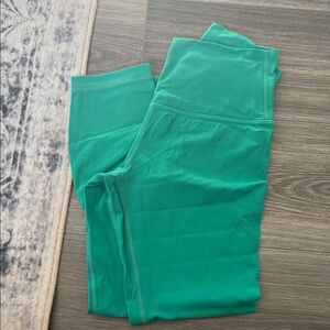 Lululemon Teal Green 25” align Leggings